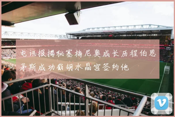 电讯报揭秘塞梅尼奥成长历程伯恩茅斯成功截胡水晶宫签约他