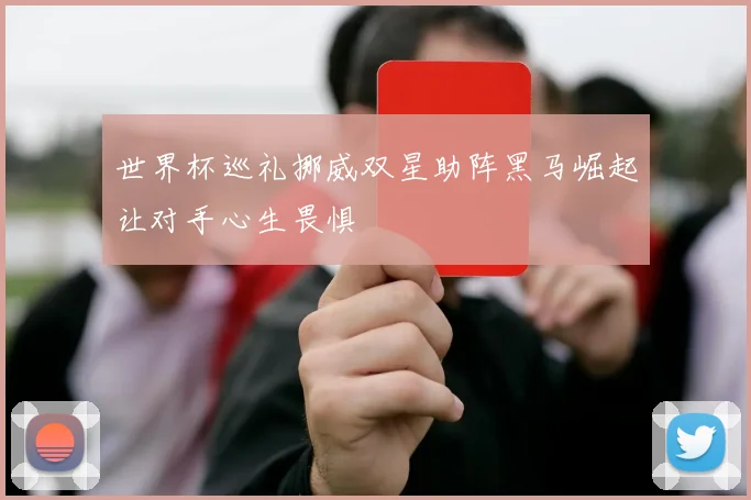 世界杯巡礼挪威双星助阵黑马崛起让对手心生畏惧