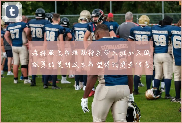 森林狼总经理期待发现文班如天赋球员的复刻版本希望得到更多信息